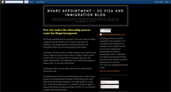 Desktop Screenshot of blog.nvarsappointment.com